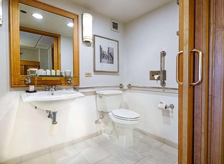 Embassy Suites by Hilton Chicago O Hare Rosemont — Bathroom