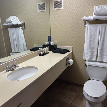 Embassy Suites by Hilton Lincoln — Bathroom