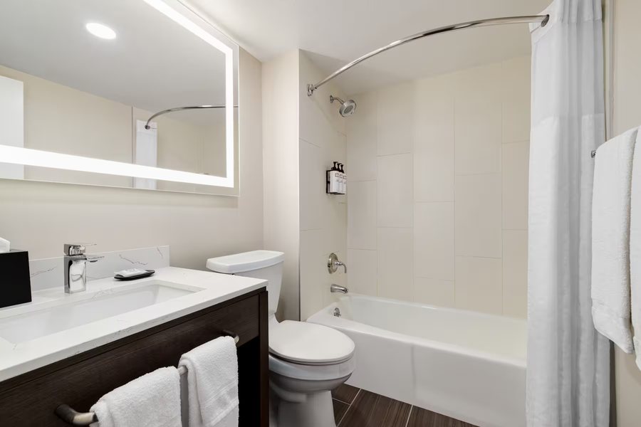 Embassy Suites By Hilton Phoenix Tempe — Bathroom