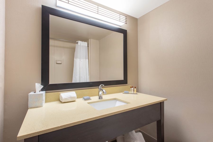 Embassy Suites by Hilton Plainfield Indianapolis Airport — Bathroom