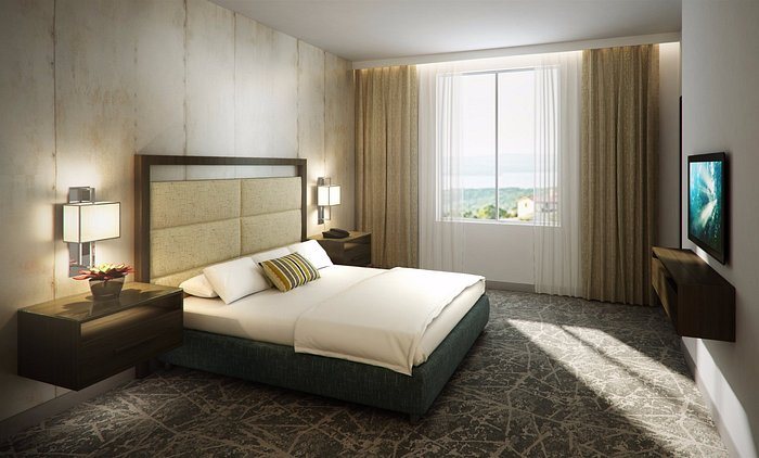Embassy Suites By Hilton San Antonio Brooks Hotel Spa — Guest room