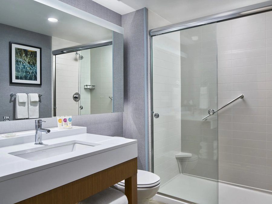 Embassy Suites by Hilton Wilmington Riverfront Wilmington North Carolina — Bathroom