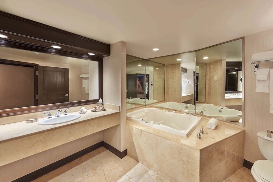 Emerald Suites Las Vegas Nevada — Bathroom
