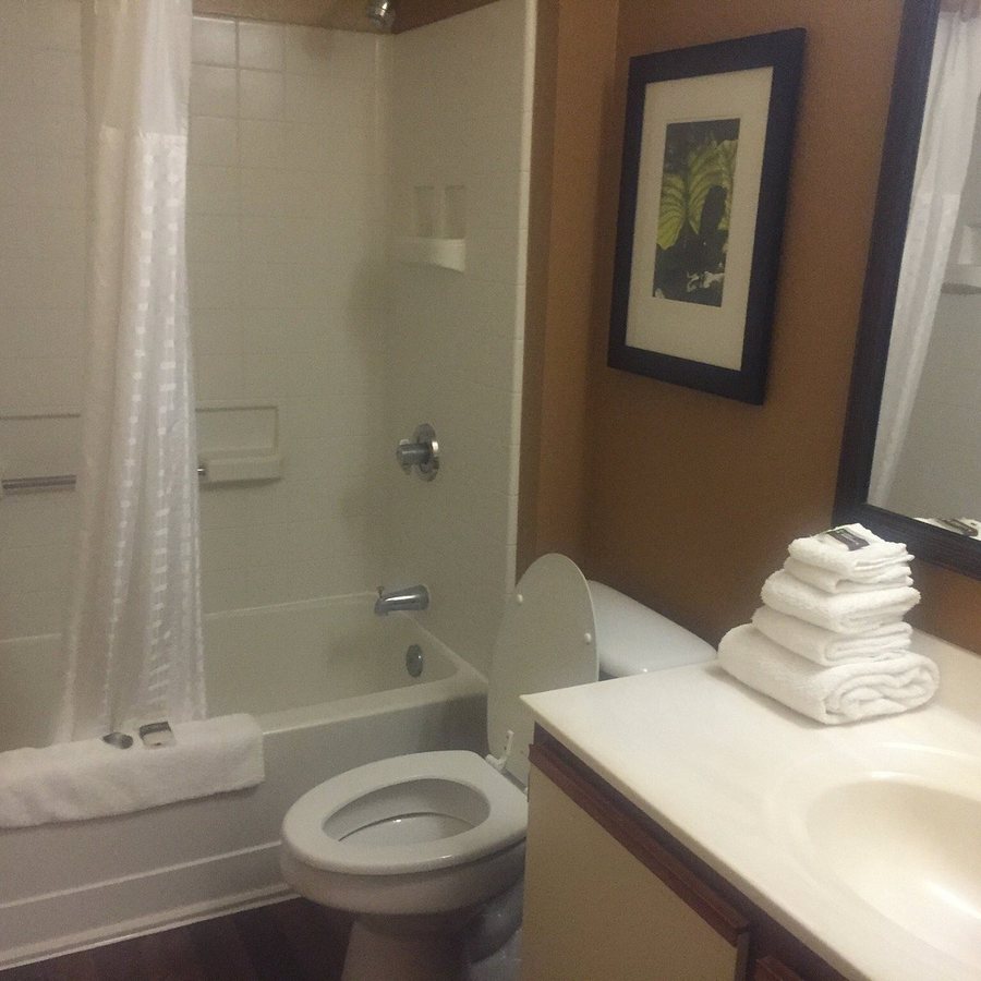 Extended Stay America Houston Med Ctr NRG Park Braeswood Blvd — Bathroom