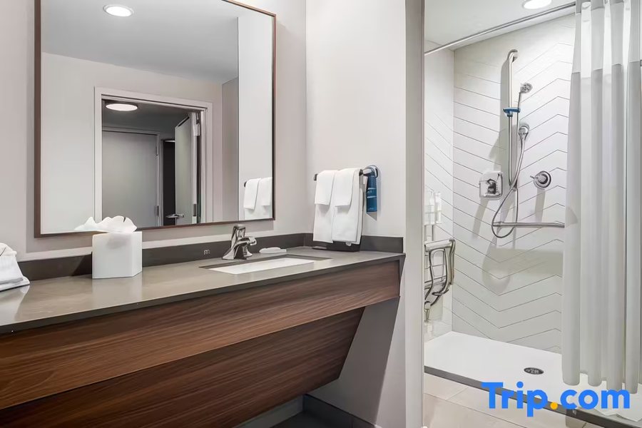 Fairfield Inn Kansas City Downtown Union Hill — Bathroom