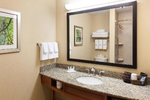 Fairfield Inn Suites Jacksonville Butler Boulevard — Bathroom