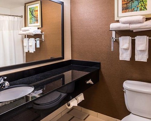 Fairfield Inn Suites O Fallon IL — Bathroom