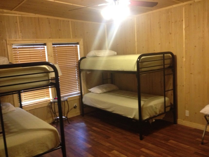 Fin Feather Cabins — Guest room