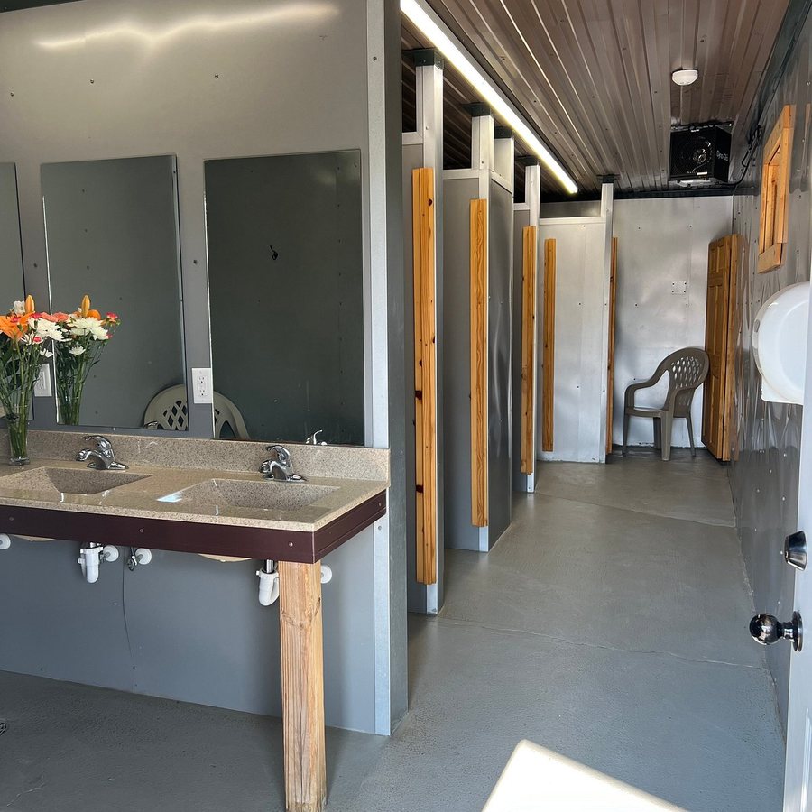 Firehouse Campground — Bathroom