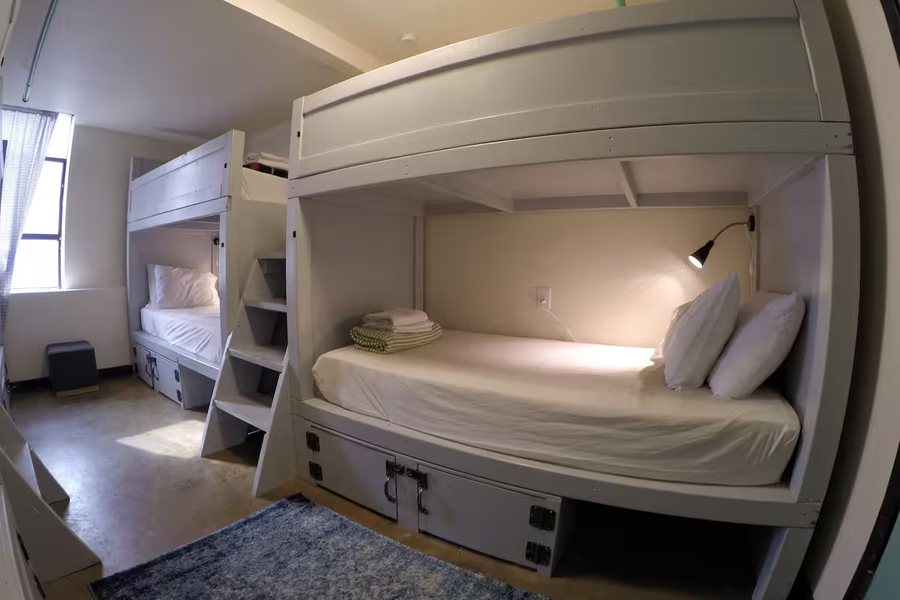 Firehouse Hostel — Guest room