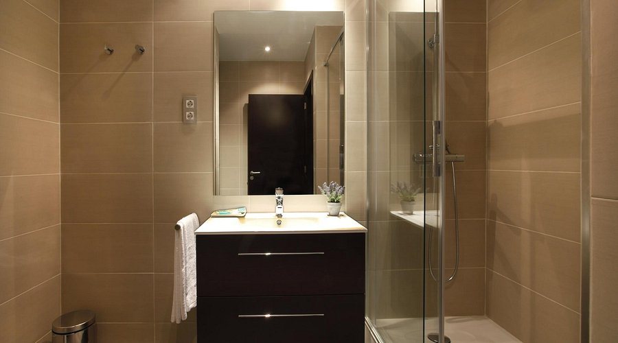 Fisa Rentals Gran Via Apartments Barcelona Catalonia — Bathroom