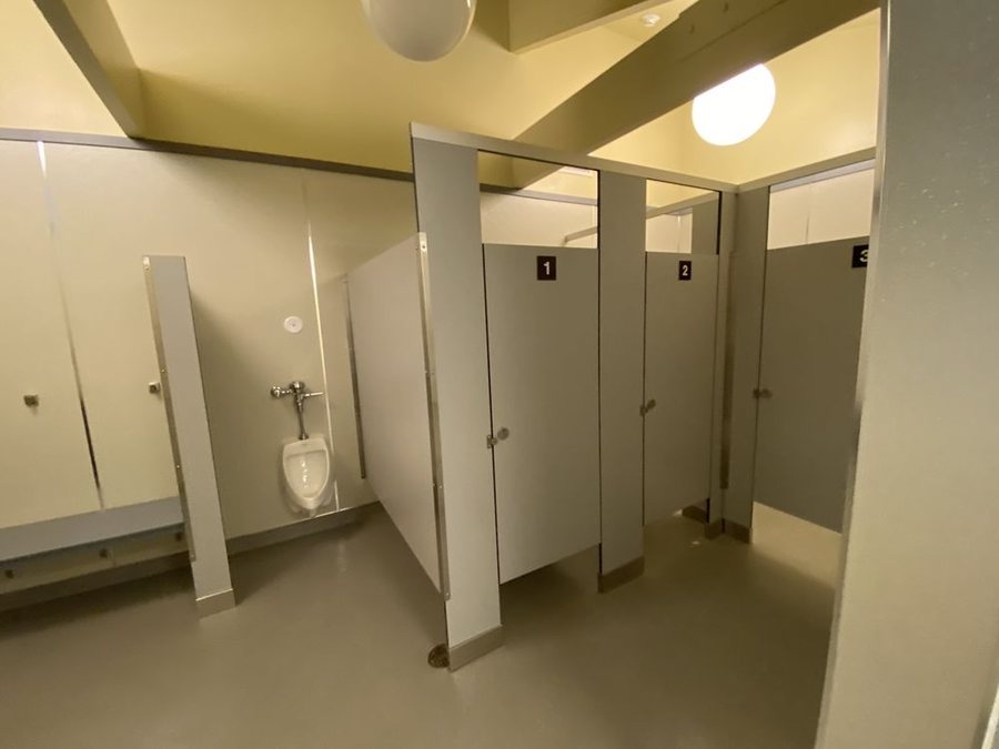 Fishing Bridge RV Park — Bathroom