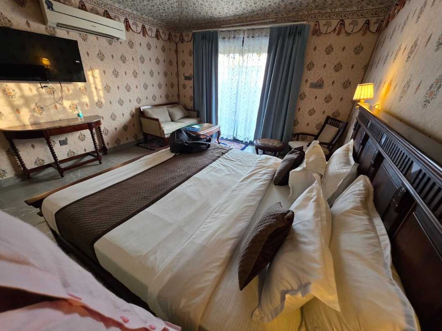 Fort Bijainagar — Guest room