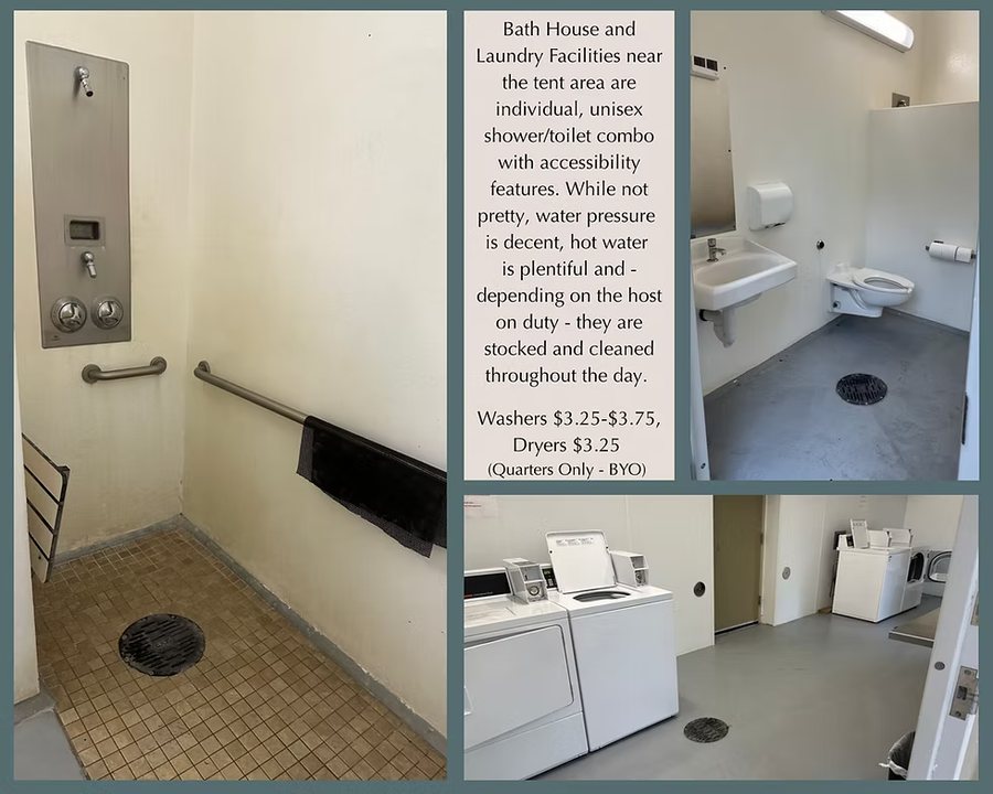 Fort McAllister State Historic Park Campground — Bathroom