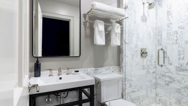 Garden District B B — Bathroom