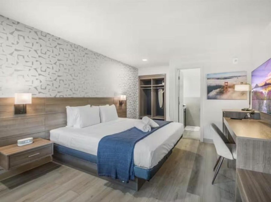 Geary Parkway Motel — Guest room