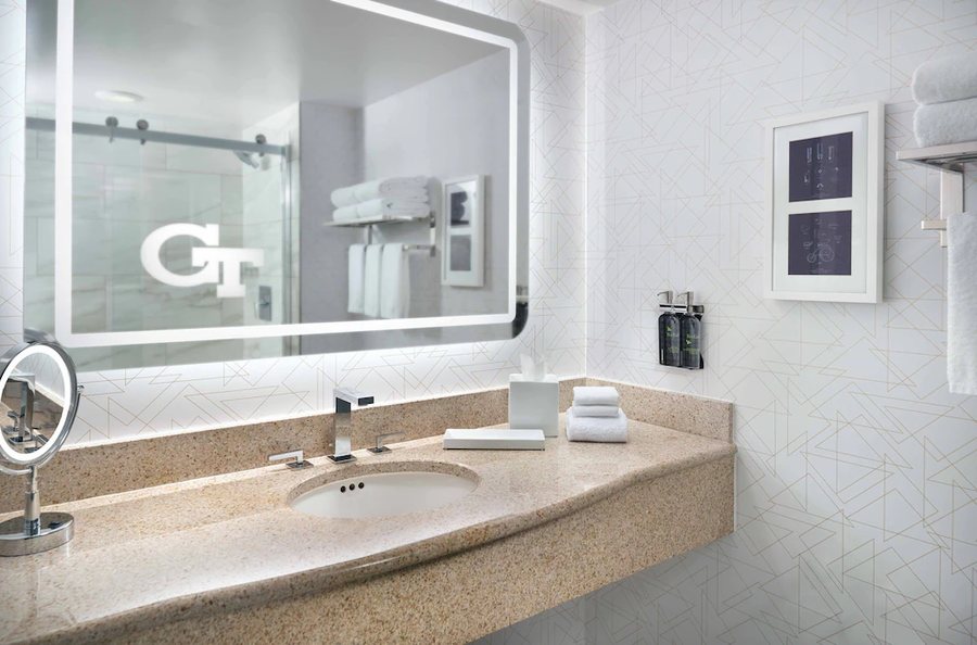 Georgia Tech Hotel And Conference Center — Bathroom