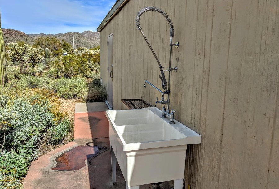 Gilbert Ray Campground — Bathroom