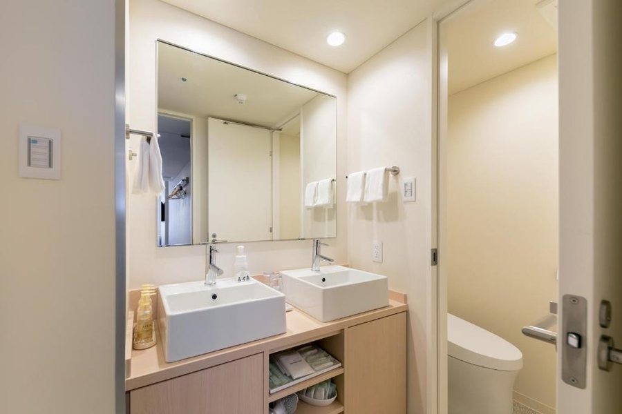 Ginza Capital Hotel Moegi — Bathroom