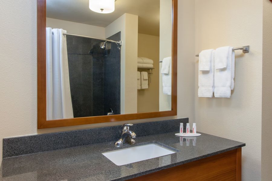 Grand Forks Lodge Suites — Bathroom