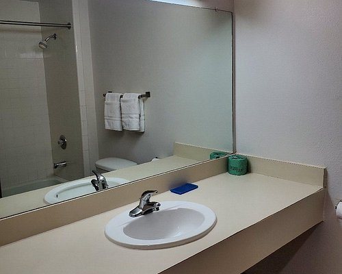 Guesthouse Inn Extended Stay Suites — Bathroom