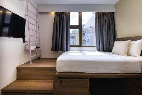 Habyt Clarke Quay — Guest room