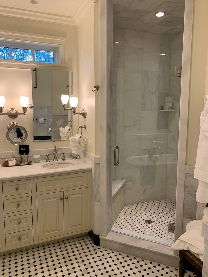 Half Mile Farm by Old Edwards — Bathroom