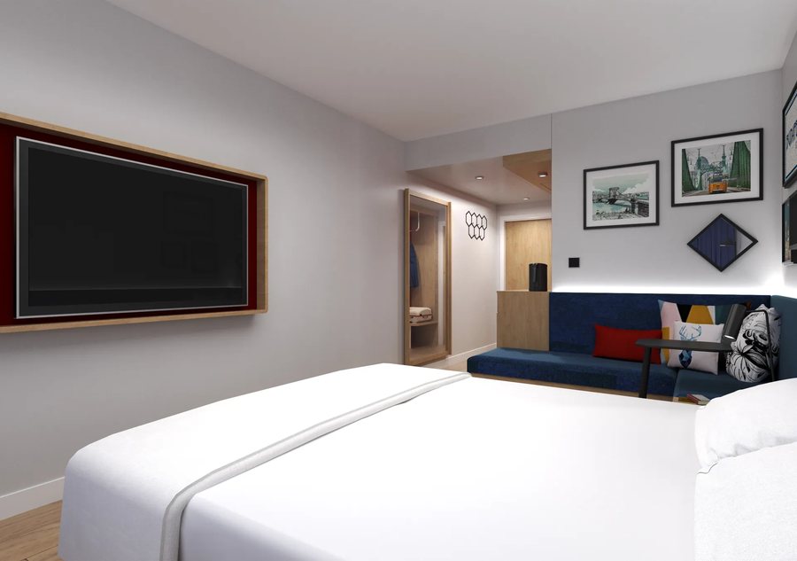 Hampton By Hilton Budapest City Centre — Guest room