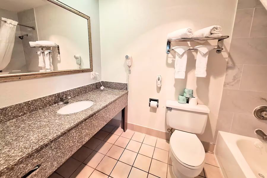 Hampton Inn And Suites Indianapolis West Speedway — Bathroom