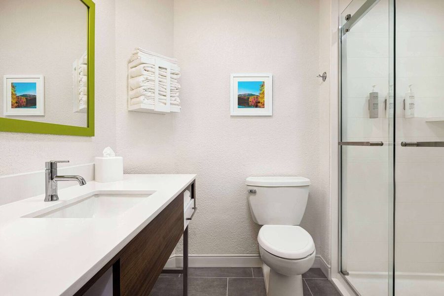 Hampton Inn Atlanta Stone Mountain — Bathroom