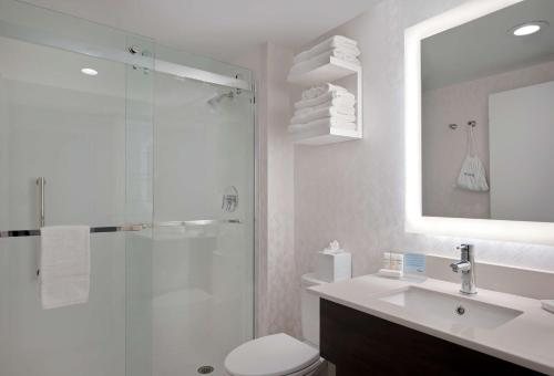 Hampton Inn Boston cambridge — Bathroom