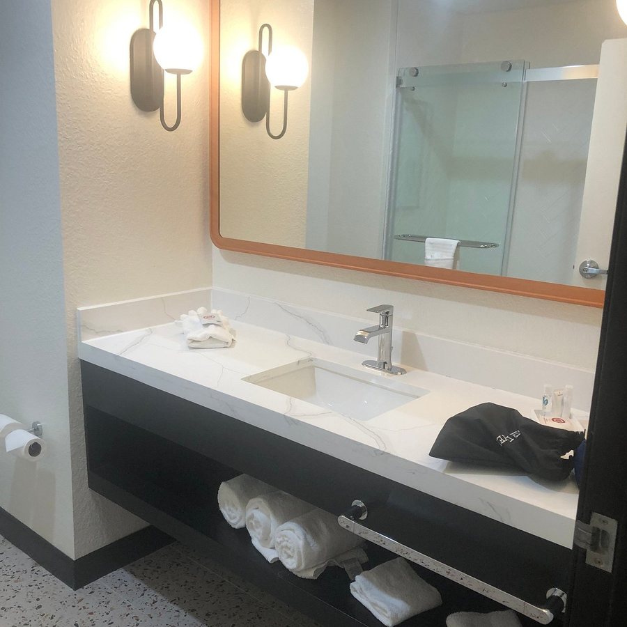Hampton Inn By Hilton Tampa Fairgrounds Casino — Bathroom