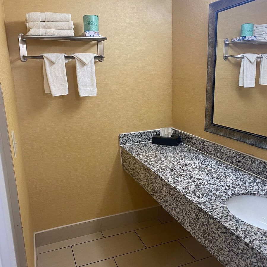 Hampton Inn Cedar Falls Downtown — Bathroom