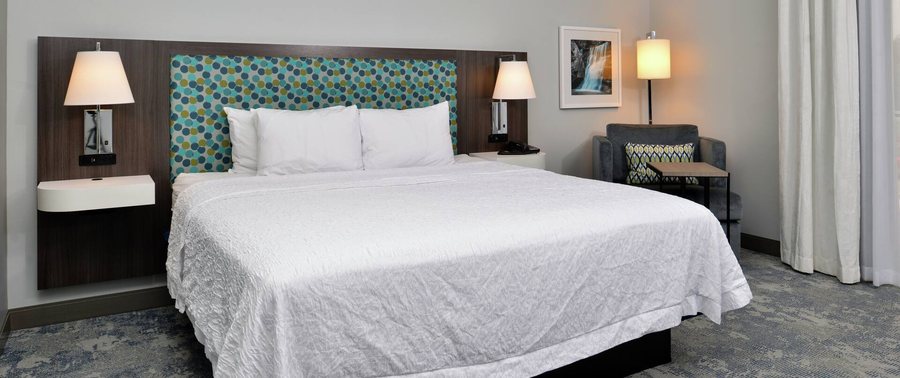 Hampton Inn Cedar Falls Downtown — Guest room