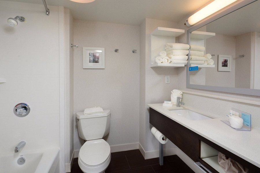 Hampton Inn Charlotte University Place — Bathroom