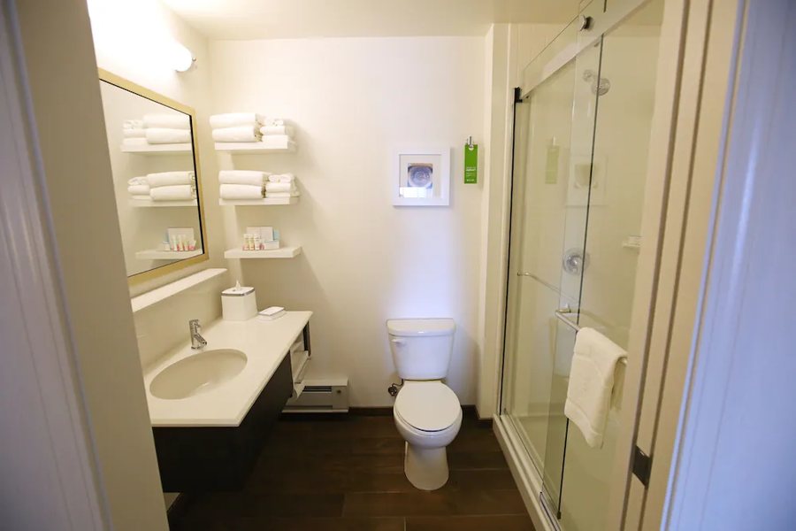 Hampton Inn Chicago Downtown N Loop Michigan Ave Chicago Illinois — Bathroom