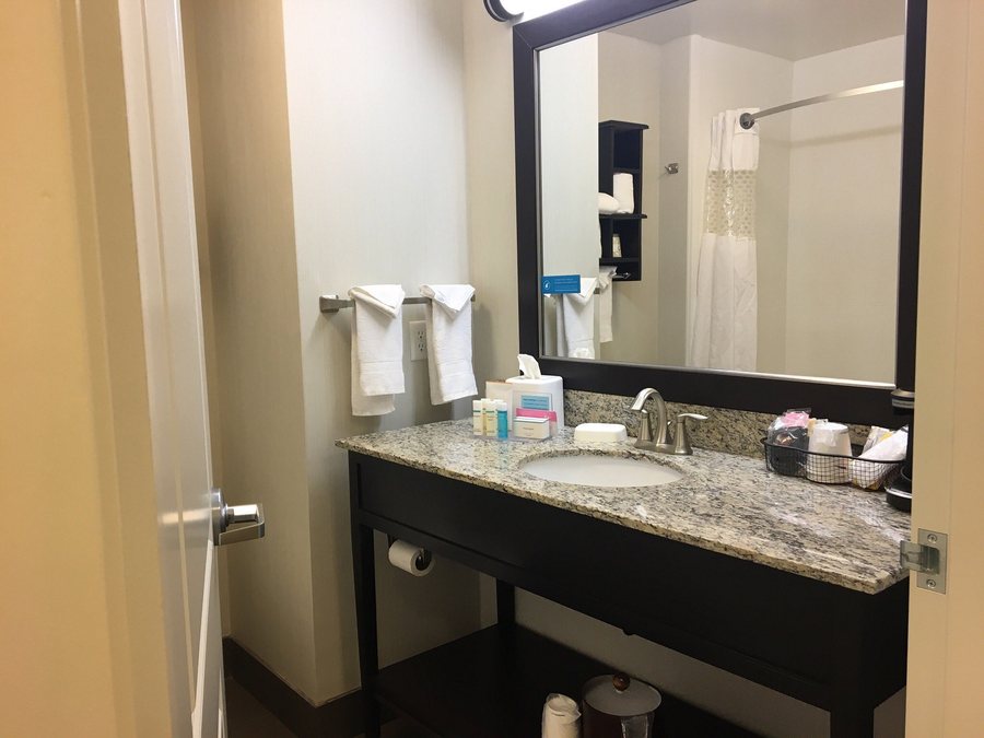 Hampton Inn Denver International Airport — Bathroom