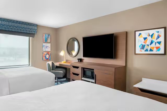 Hampton Inn Detroit auburn Hills north great Lakes Crossing Area Auburn Hills Mich — Guest room