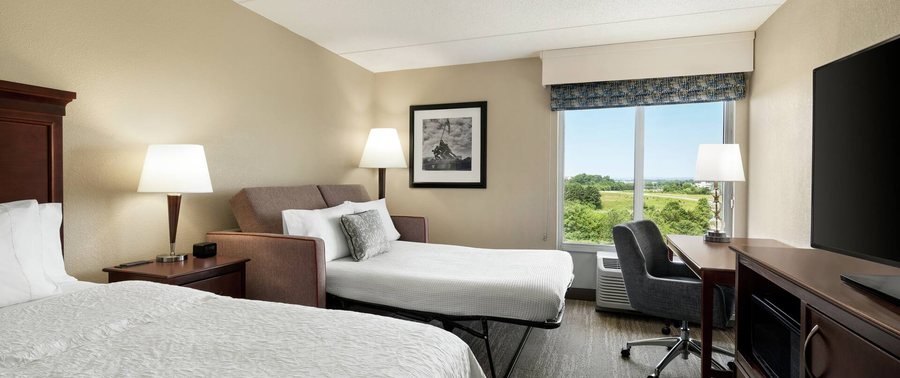 Hampton Inn Dulles cascades — Guest room