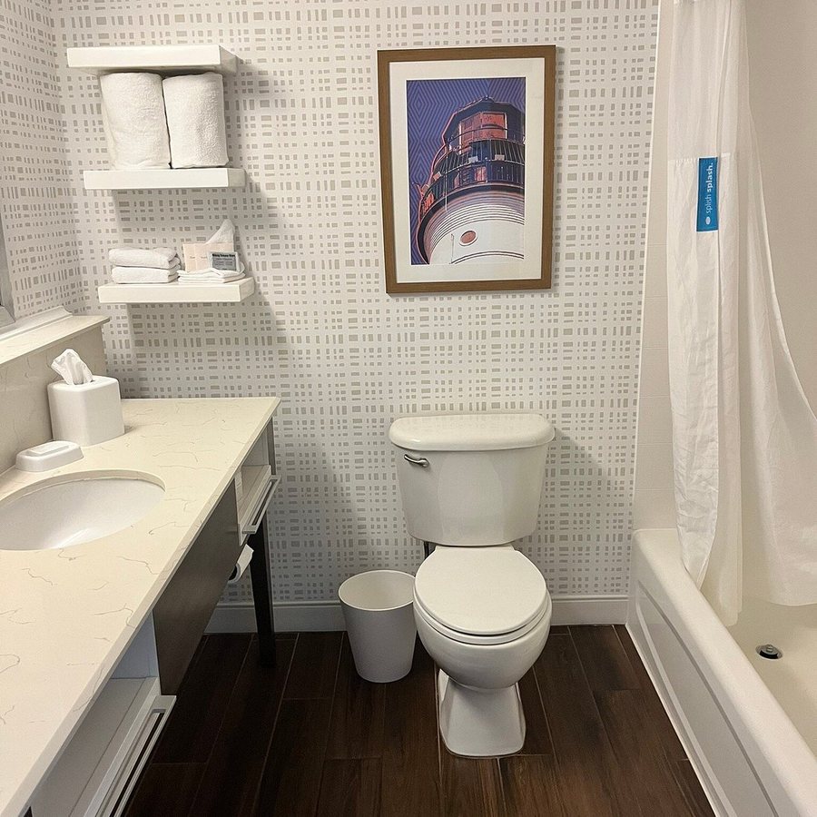 Hampton Inn Ft Lauderdale Downtown Las Olas Area — Bathroom