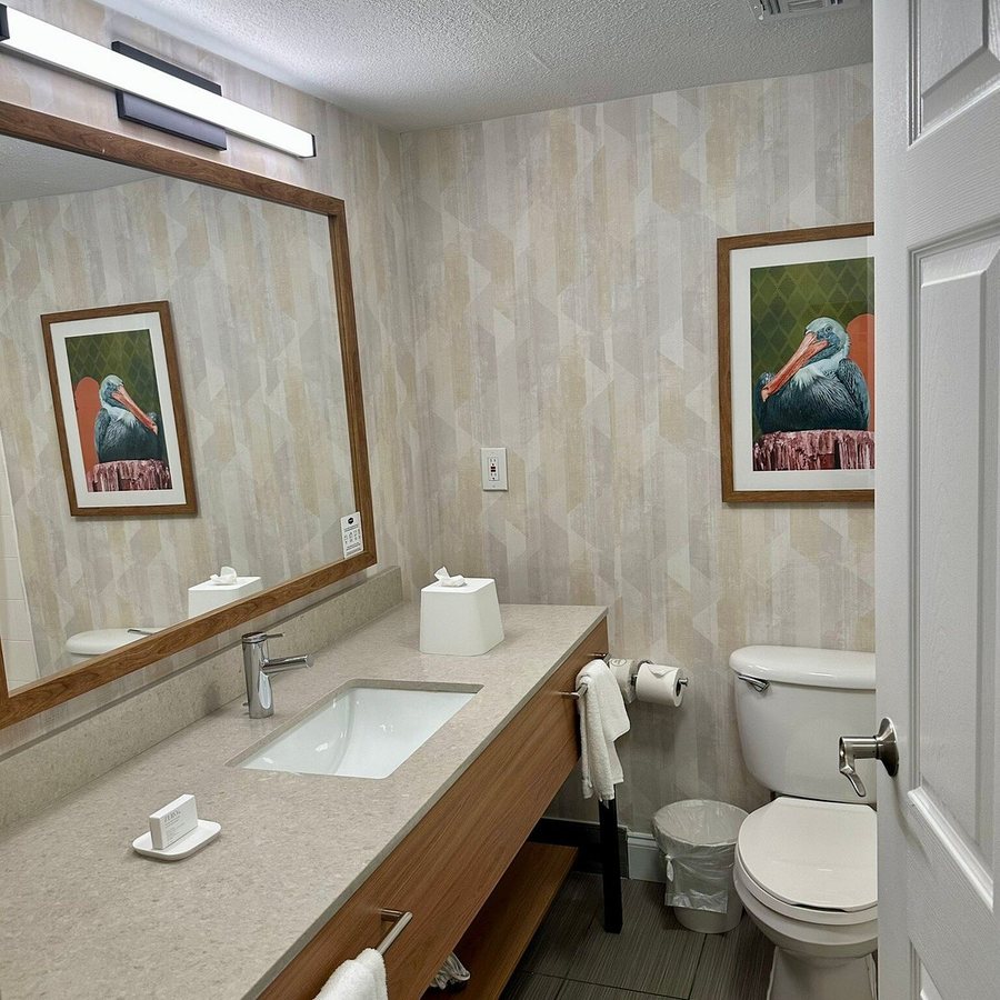 Hampton Inn Ft Lauderdale Plantation — Bathroom