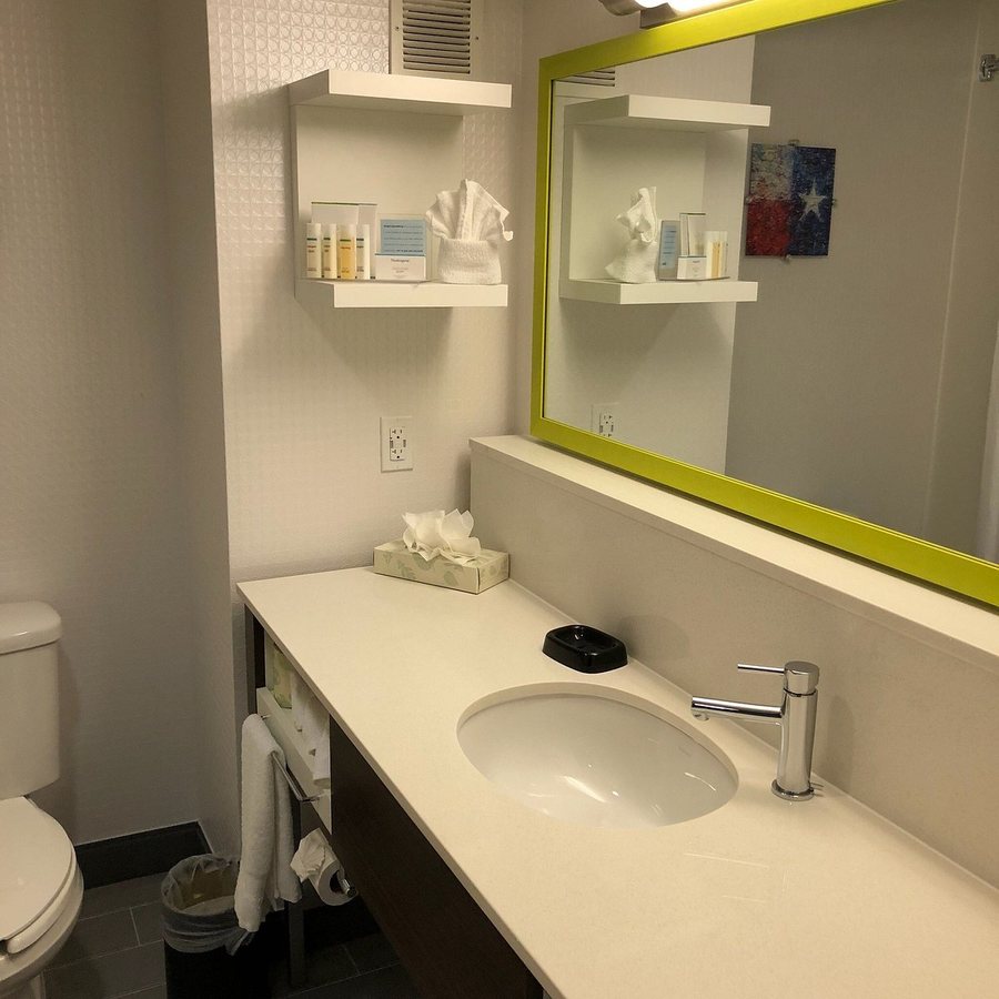 Hampton Inn Houston Brookhollow — Bathroom