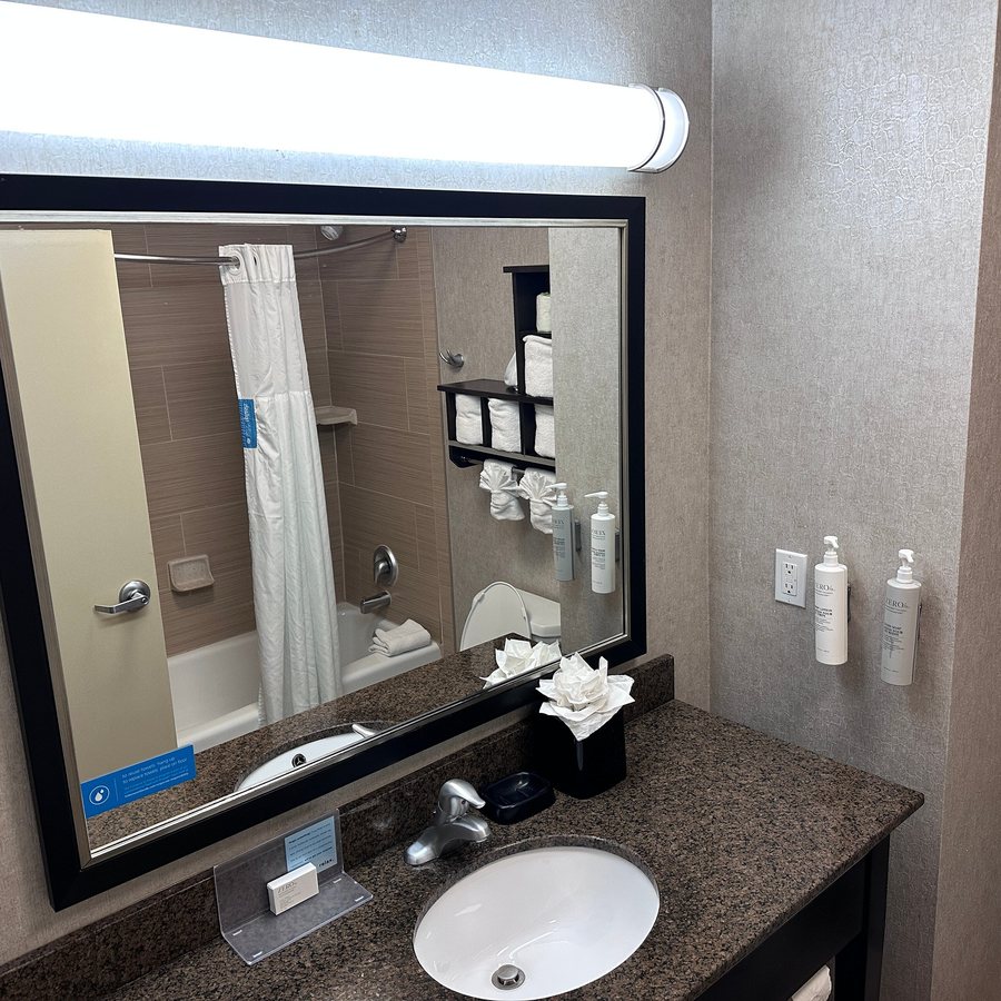 Hampton Inn Houston Hobby Airport — Bathroom