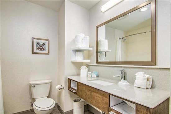 Hampton Inn Houston stafford — Bathroom