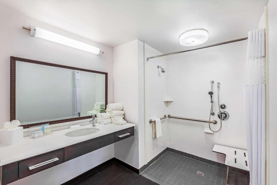 Hampton Inn Houston willowbrook Mall — Bathroom