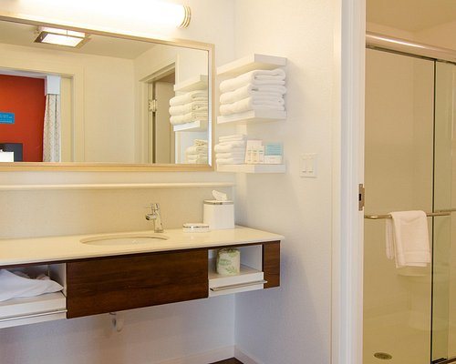 Hampton Inn Huntsville Arsenal South Pkway — Bathroom