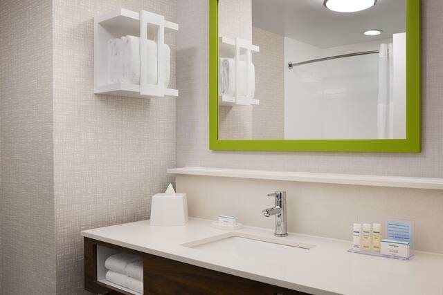 Hampton Inn Indianapolis Northwest Park 100 — Bathroom