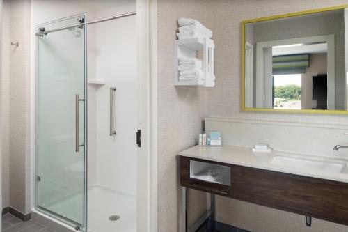 Hampton Inn Indianapolis South — Bathroom