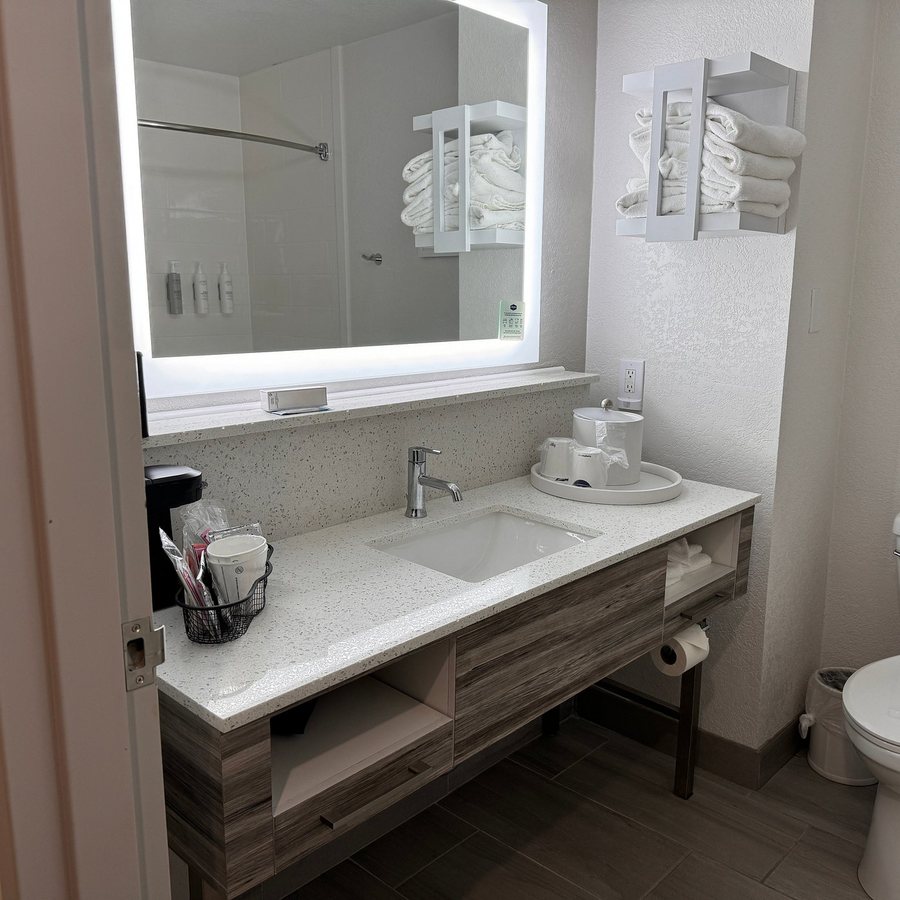Hampton Inn Kirksville — Bathroom