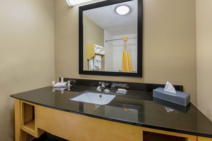 Hampton Inn Leesville Fort Polk — Bathroom